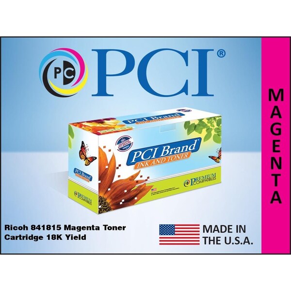 Pci Pci Ricoh 841815 Magenta Toner Cartridge 841815-PCI - main